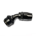Quick Click Female Hose End -AN - 45°