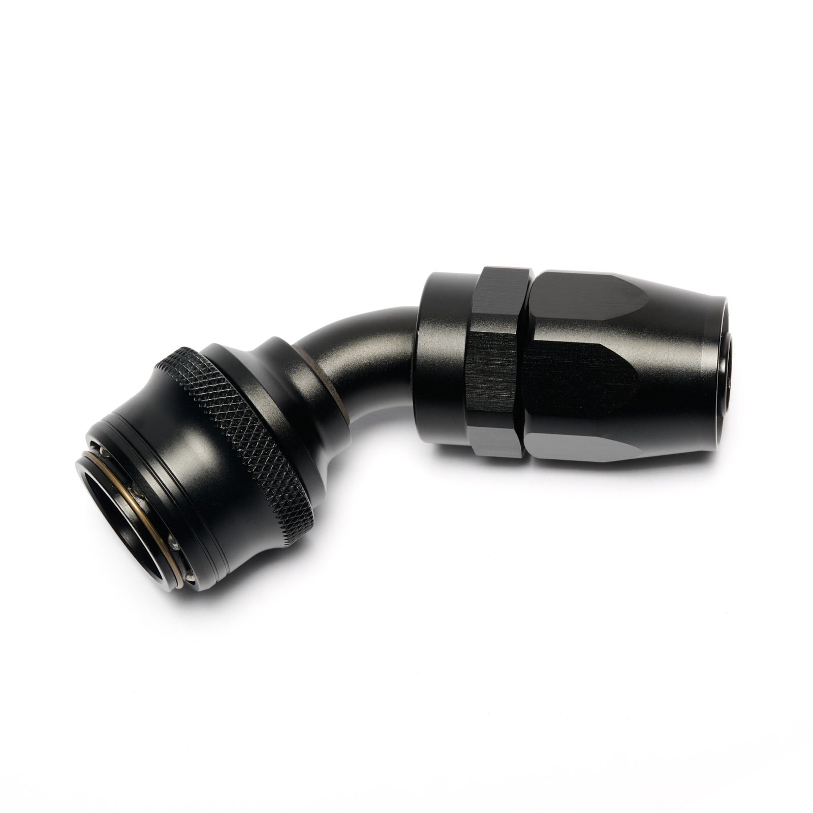 Quick Click Female Hose End -AN - 45°