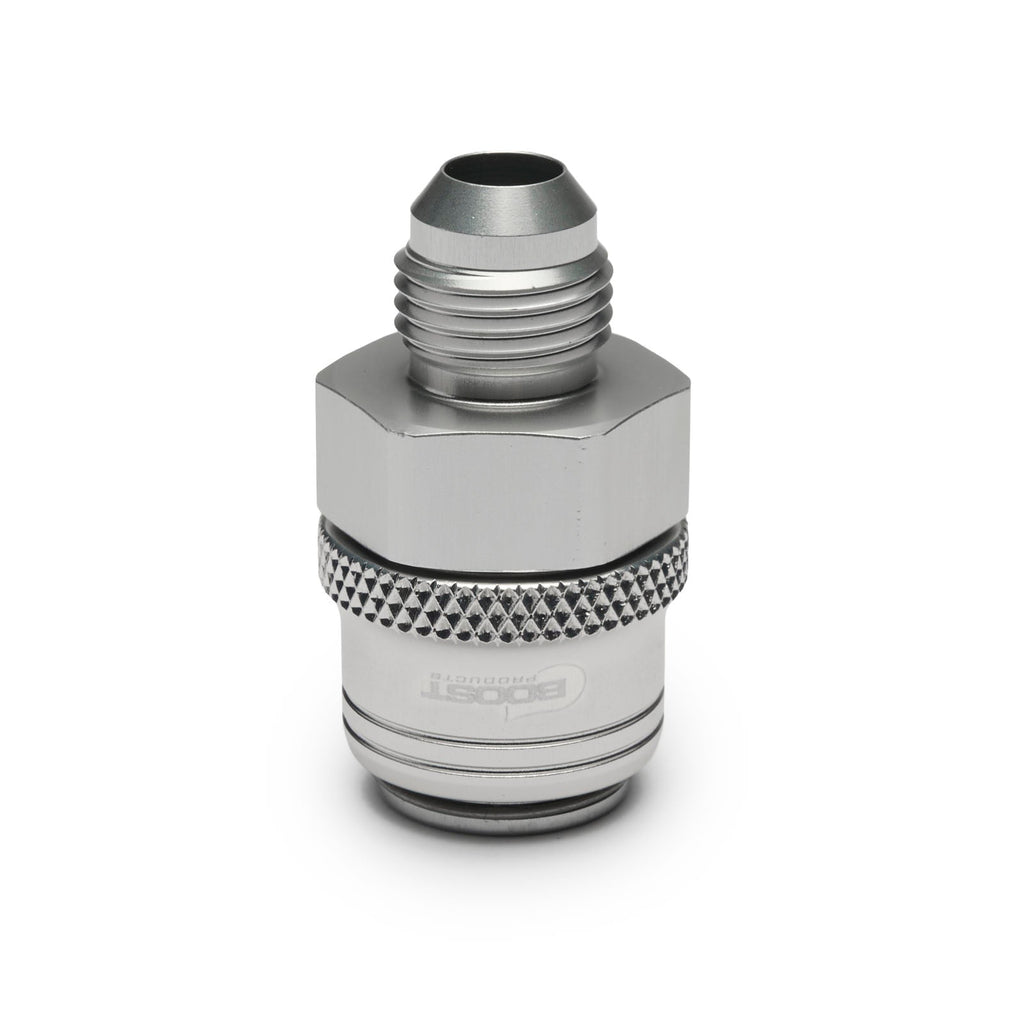 BOOST products Quick Click Female Fitting -04 An to -04 AN Male - matte silver