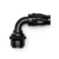Quick Click Female PTFE Hose End -AN - 90°