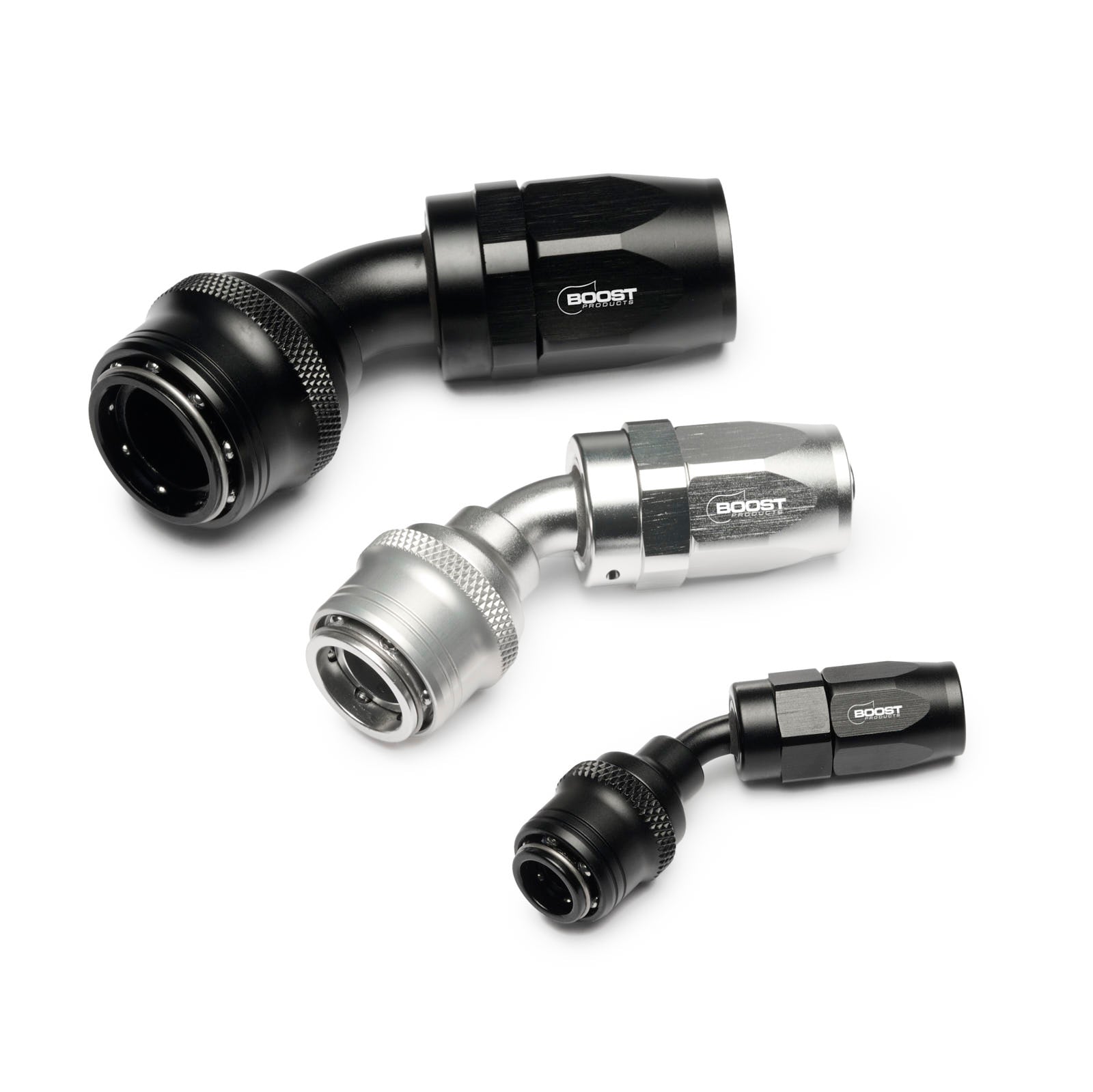 Quick Click Female Hose End -AN - 45°