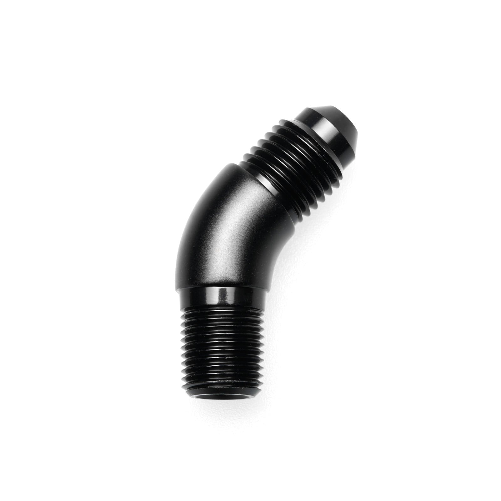 Thread Adapter -AN Male to NPT Male - 45°